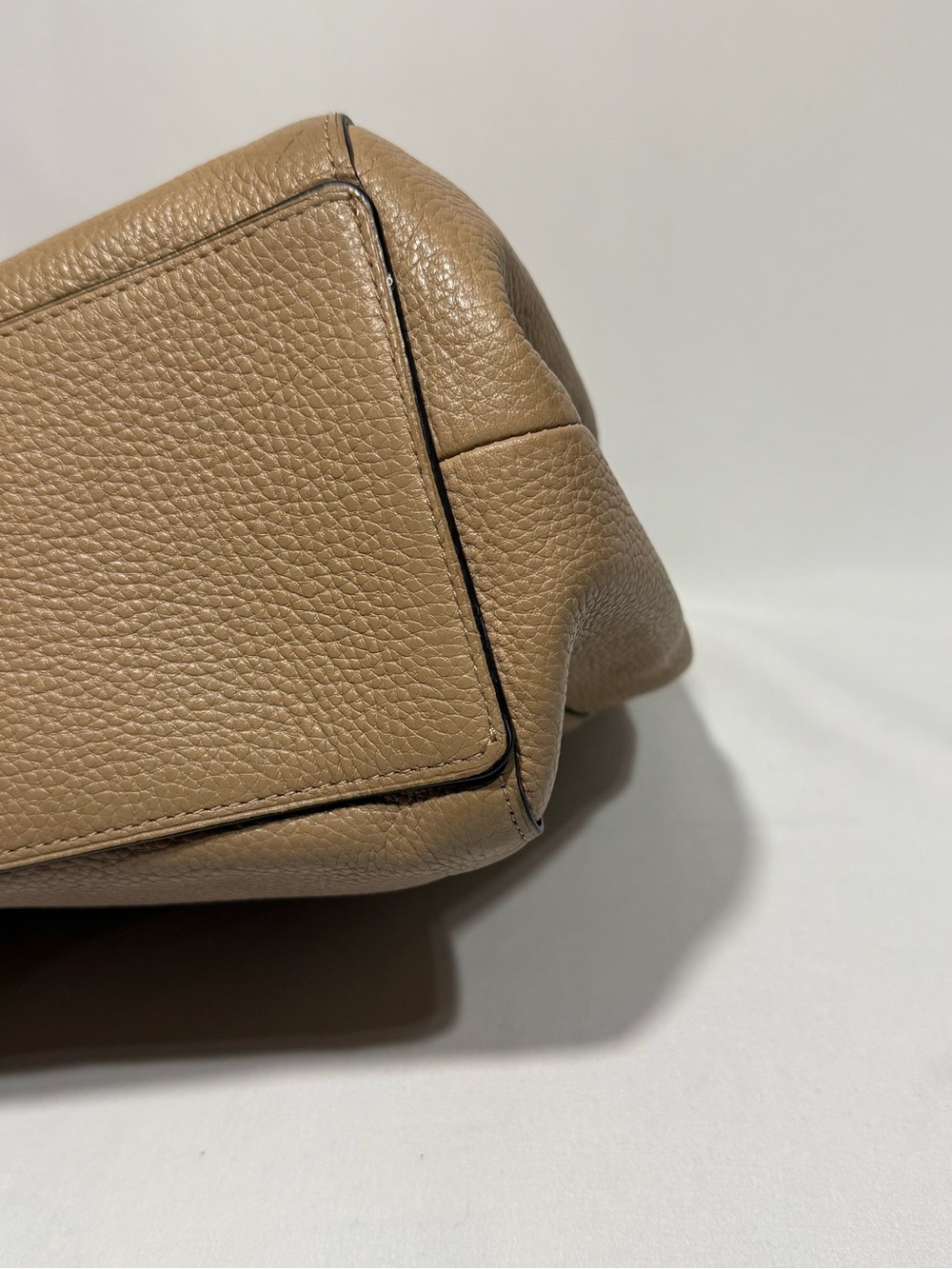 Coach shoulder bag tan pebble leather - Picture 4 of 12